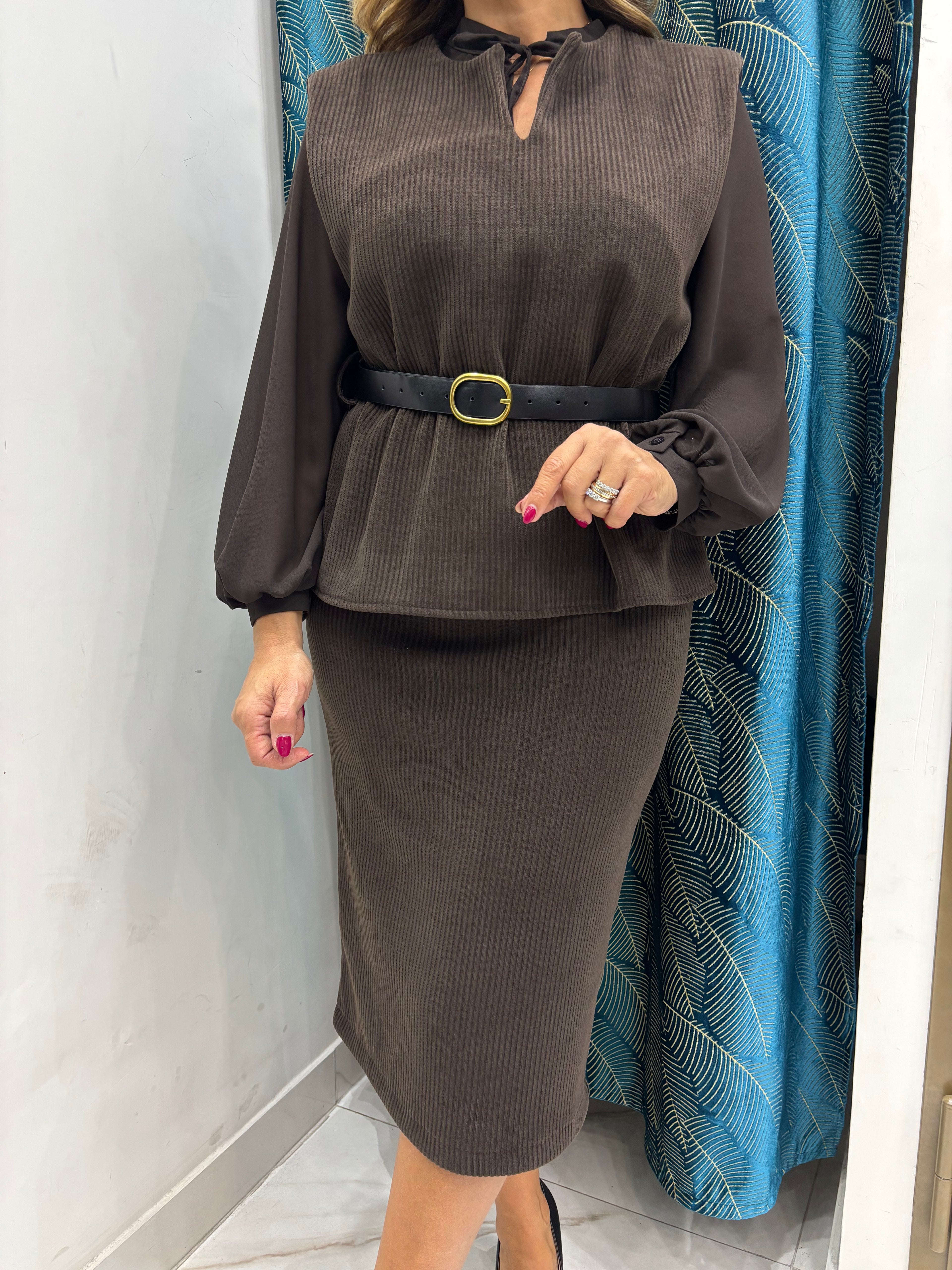 Completo Velour Gonna