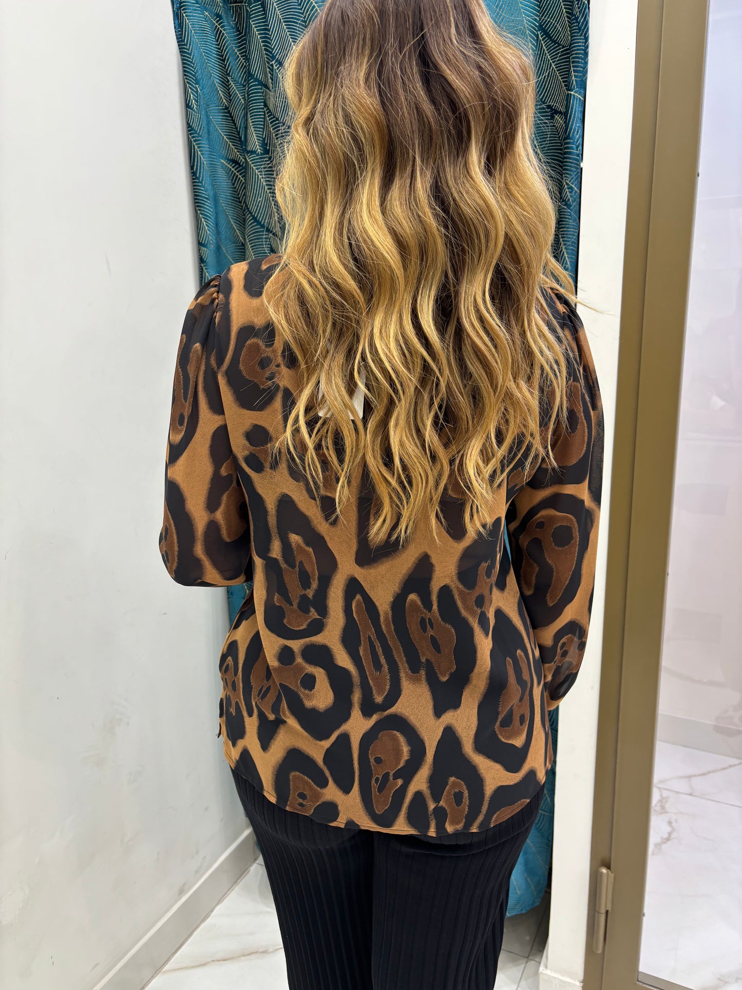 Blusa Maculata - Marrone