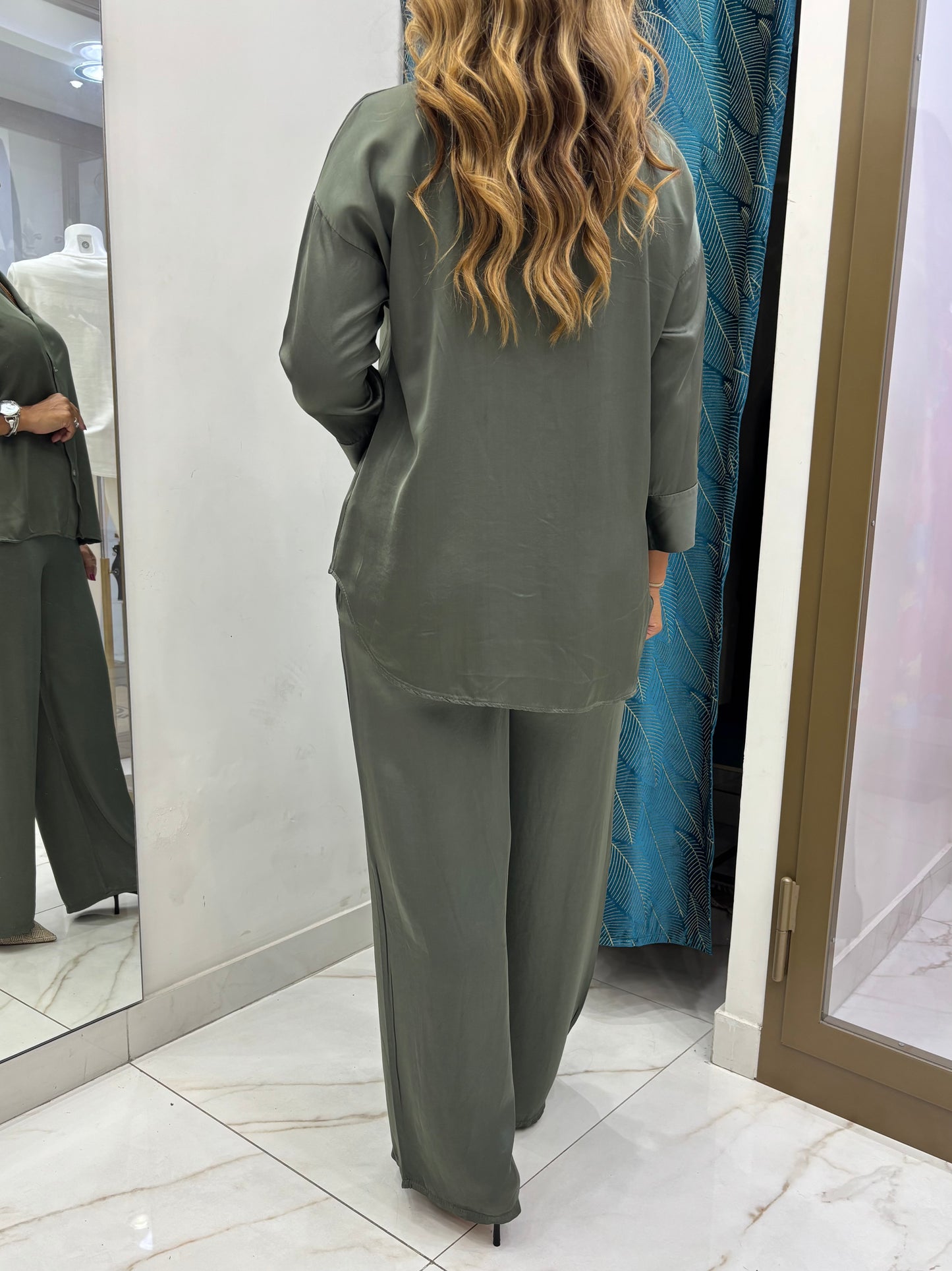 Coordinato Essenza Camicia - Verde