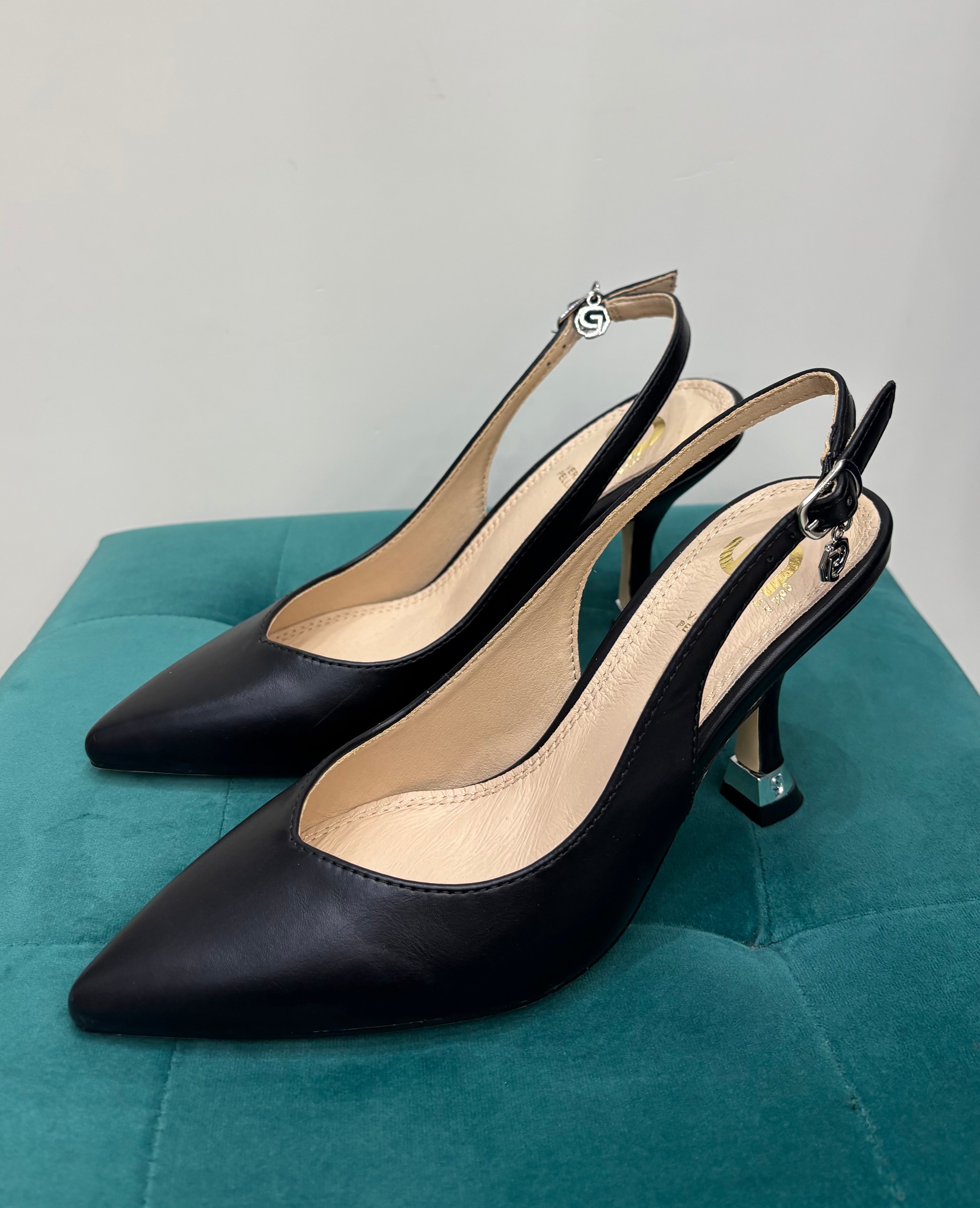 Décolleté Slingback - Nero
