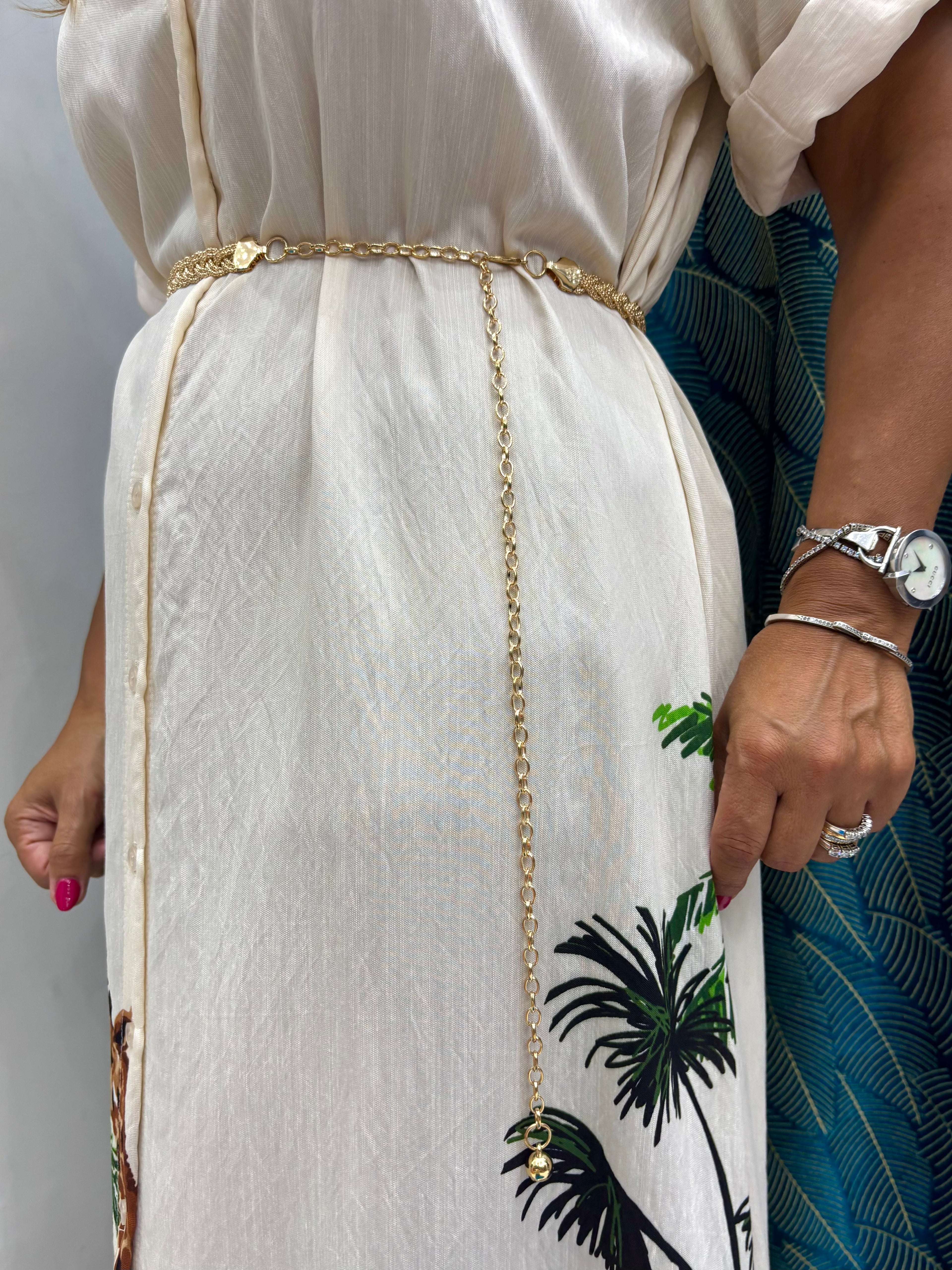 Cintura Treccia - Dorato