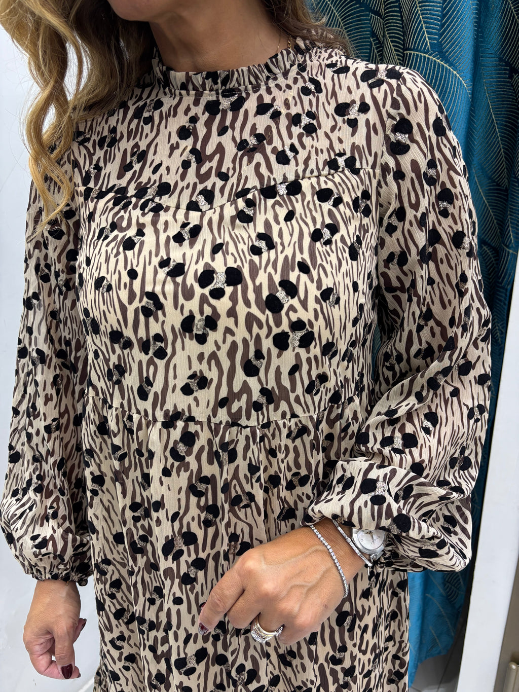 Abito Midi Animalier