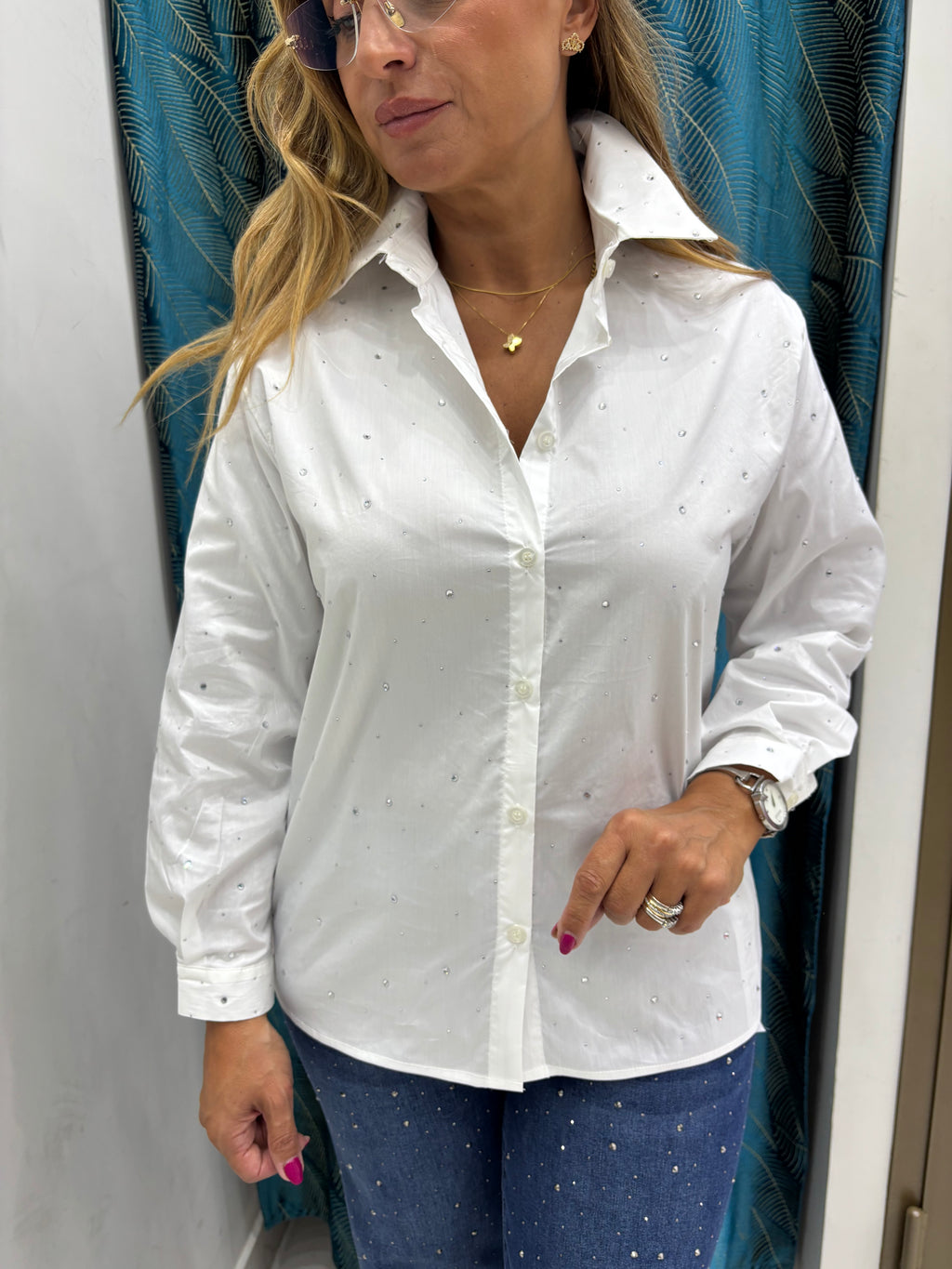 Camicia Tempesta Strass