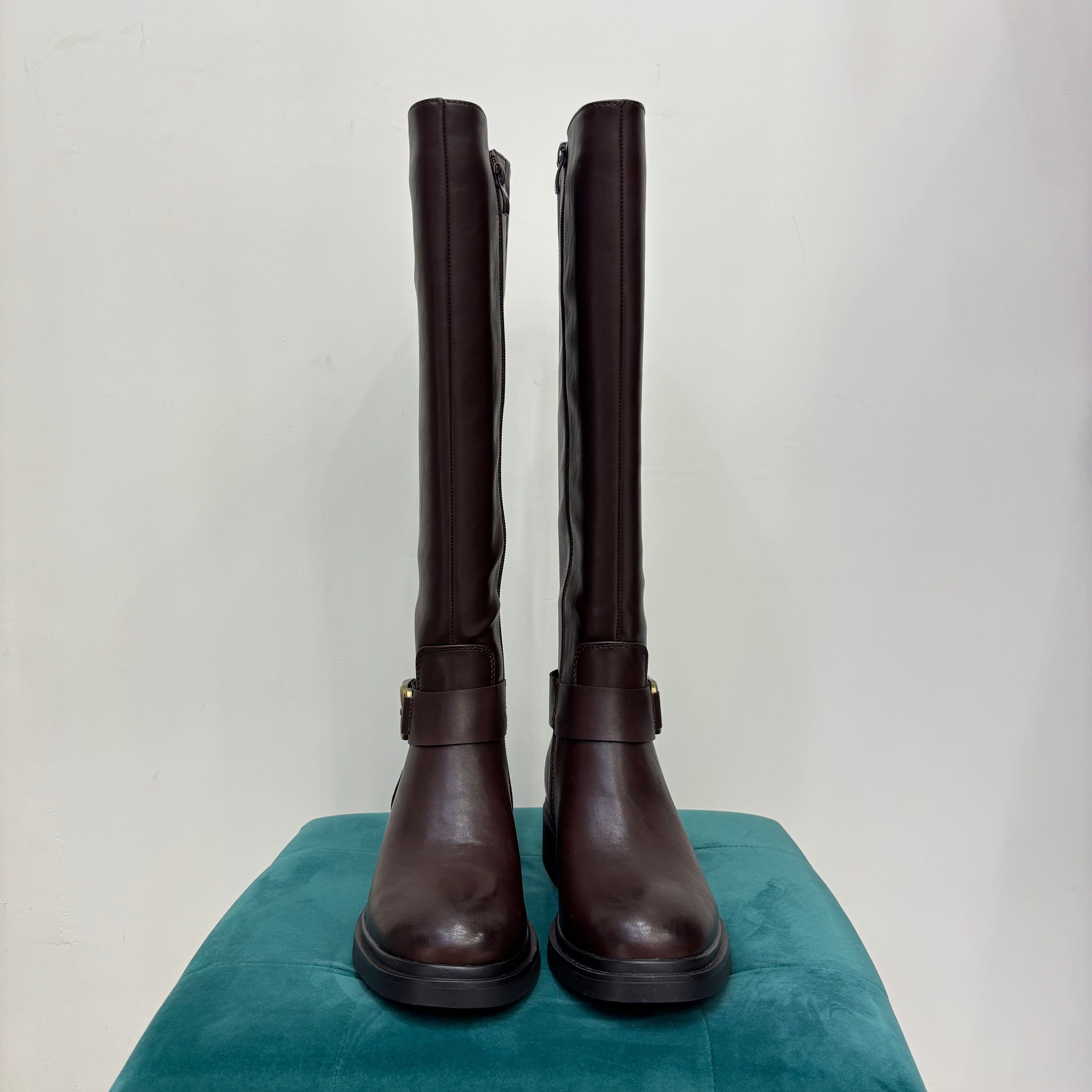 Stivali Alti Fibbia