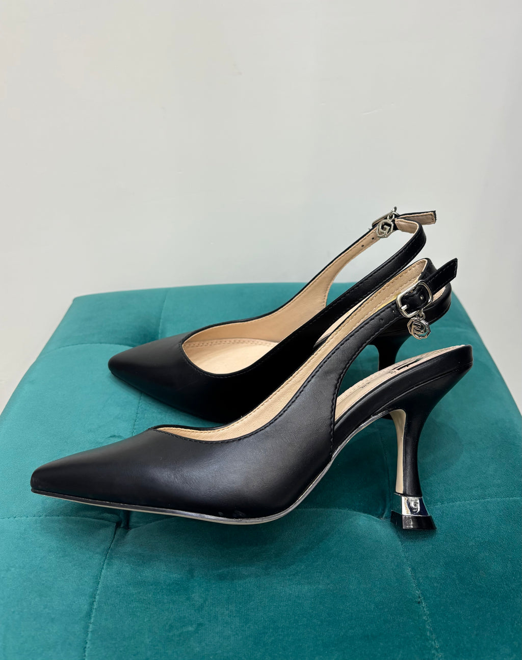 Décolleté Slingback - Nero