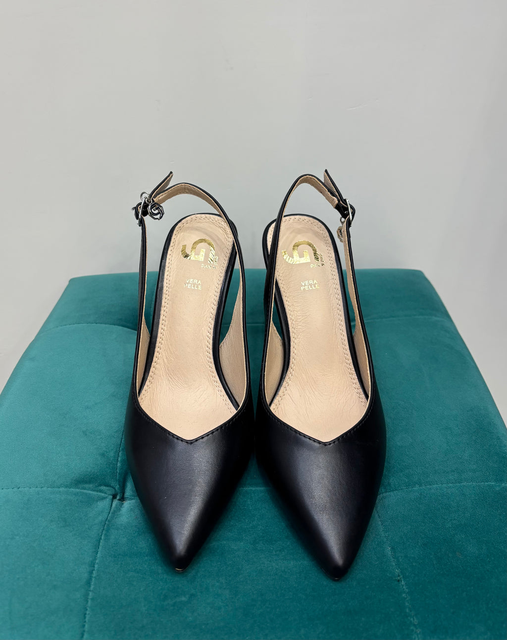 Décolleté Slingback - Nero