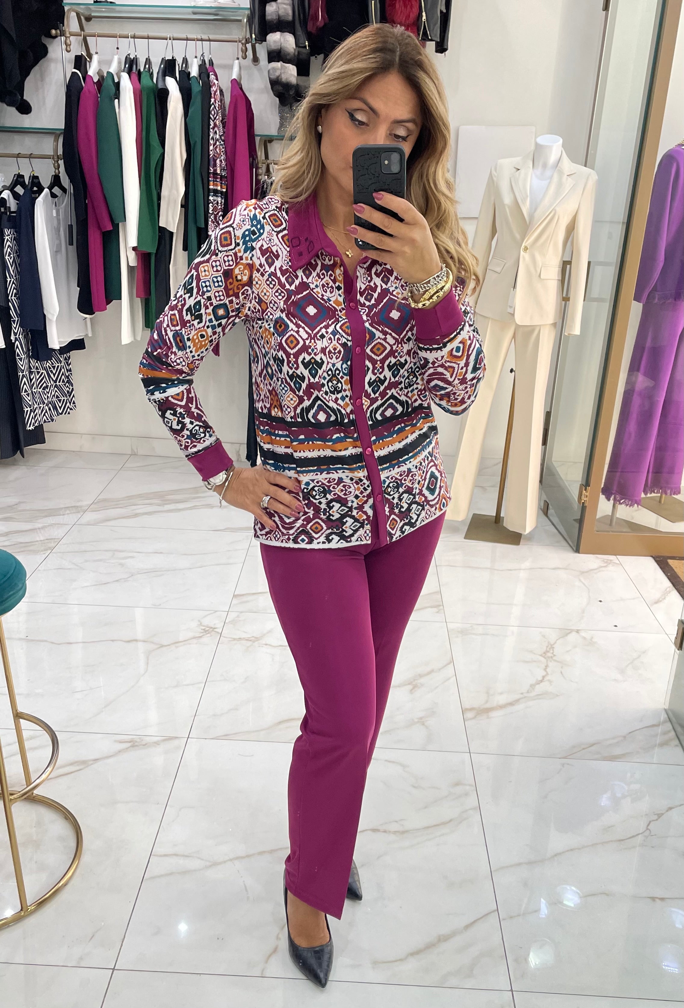 Coordinato Jersey - Magenta