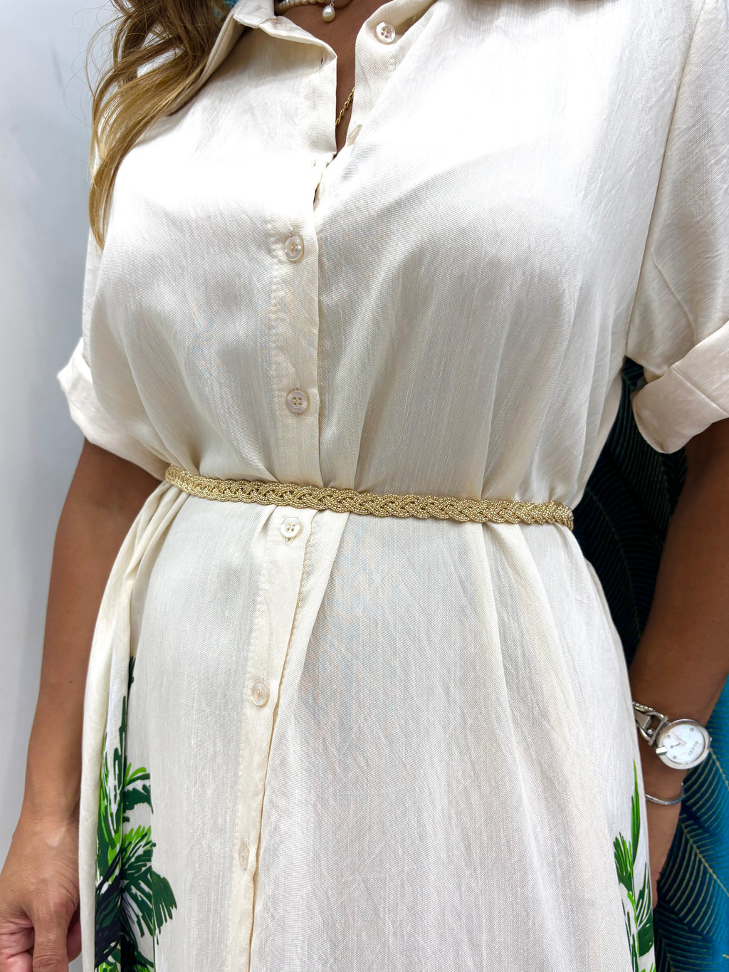 Cintura Treccia - Dorato