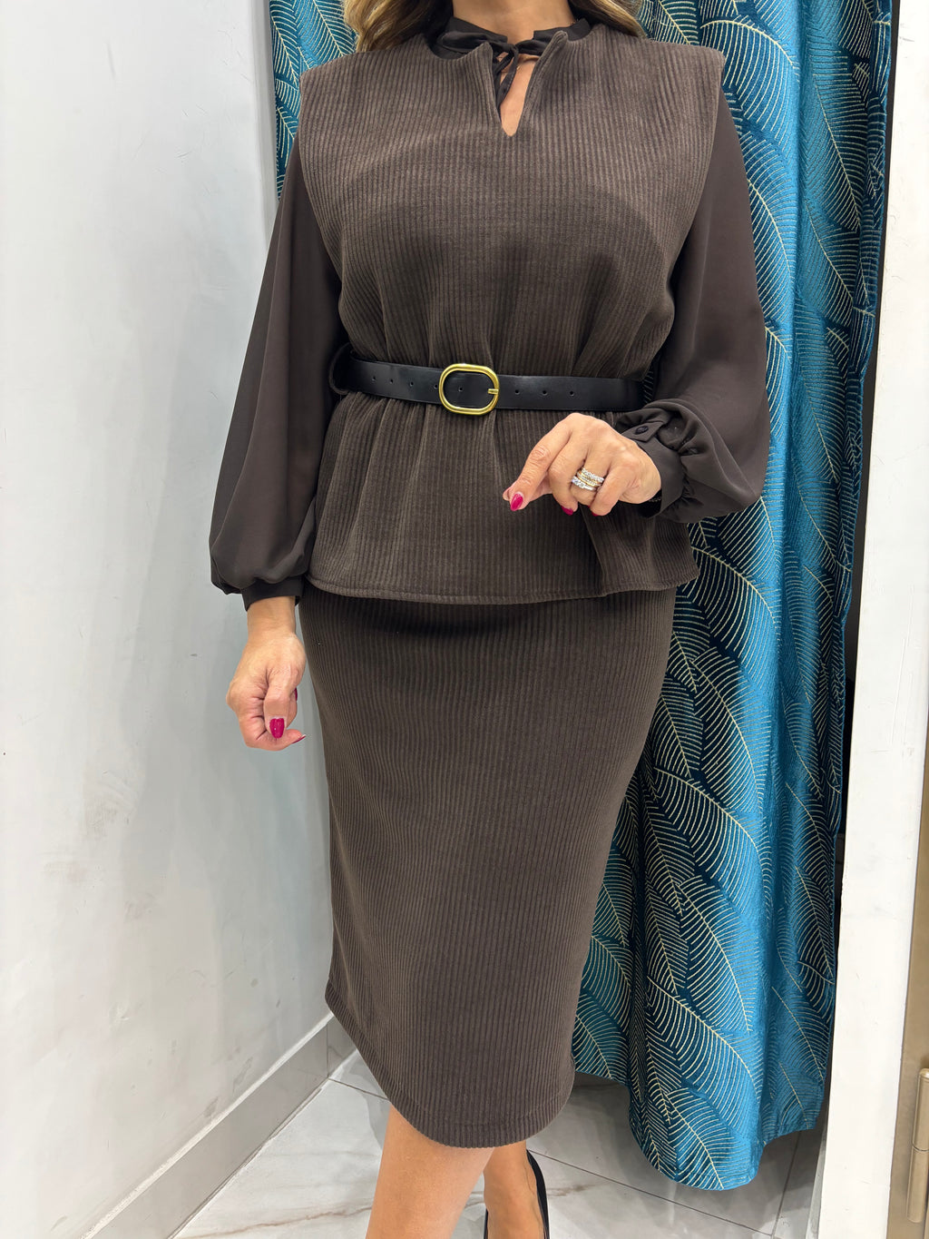 Completo Velour Gonna