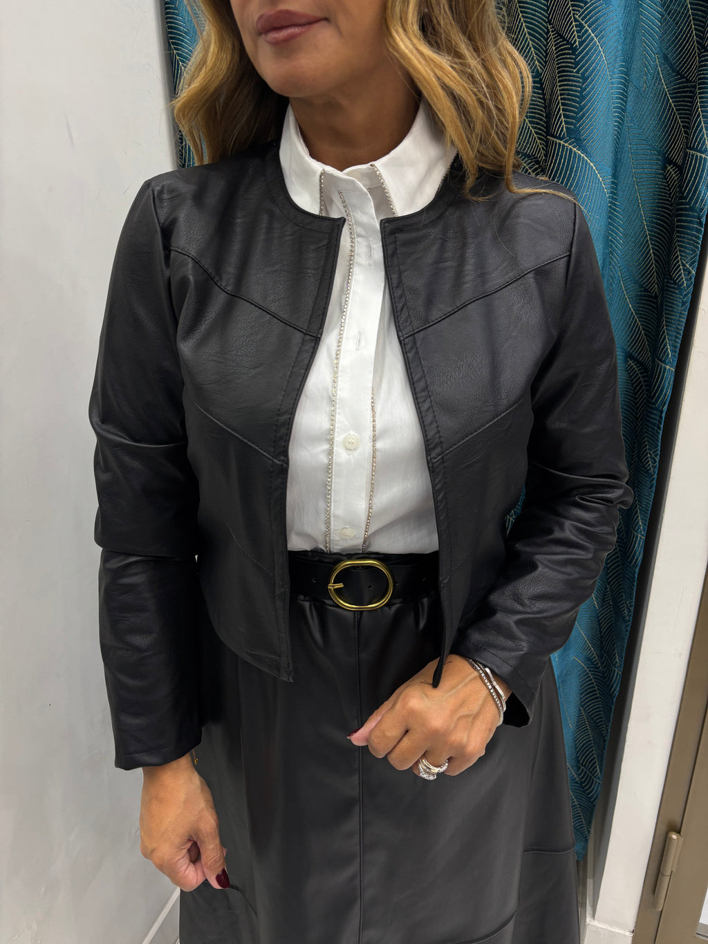 Giacca Bolero Ecopelle