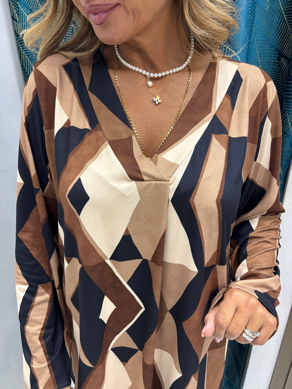 Blusa Geometric