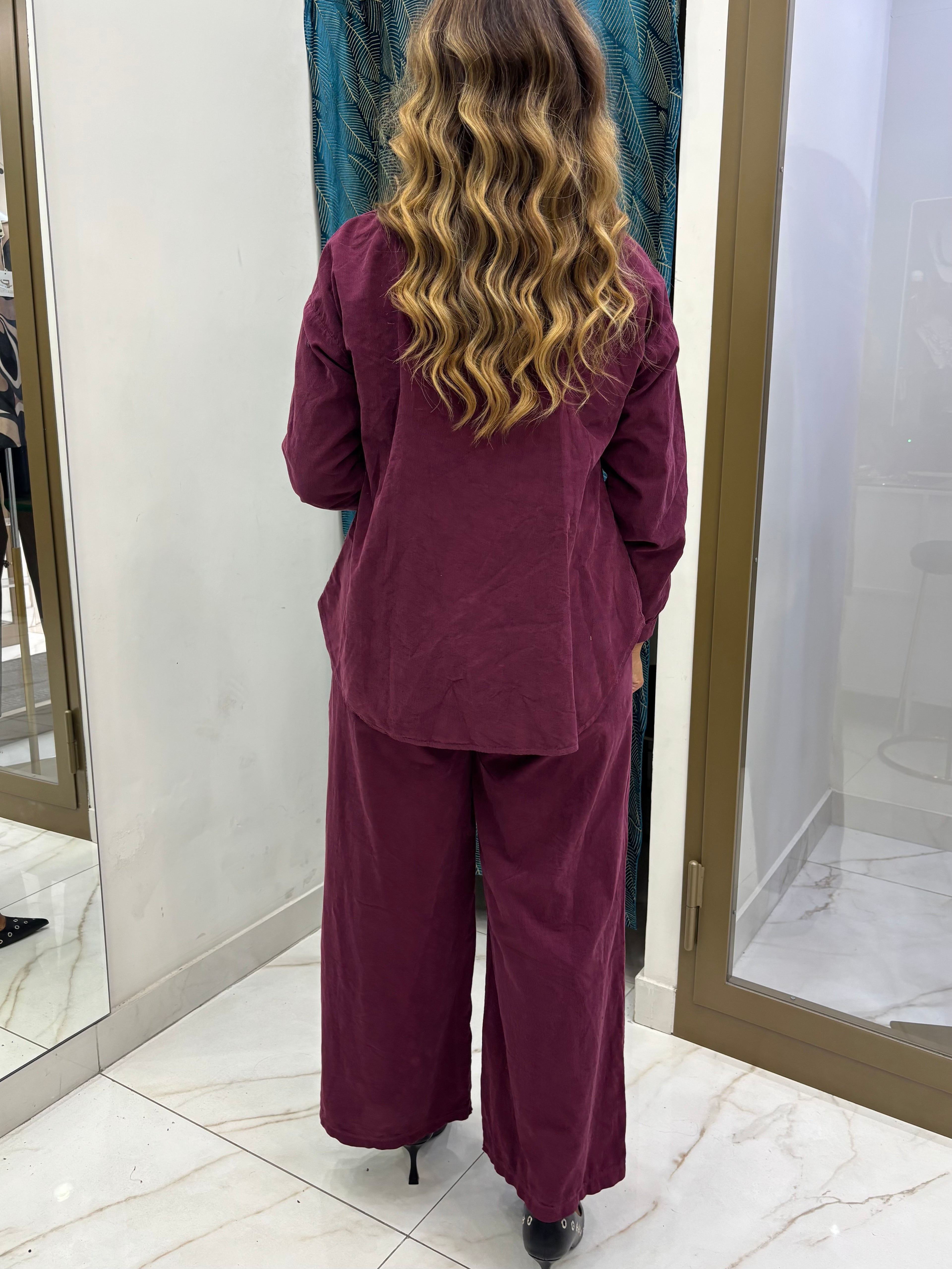Completo Velour - 3 Pezzi