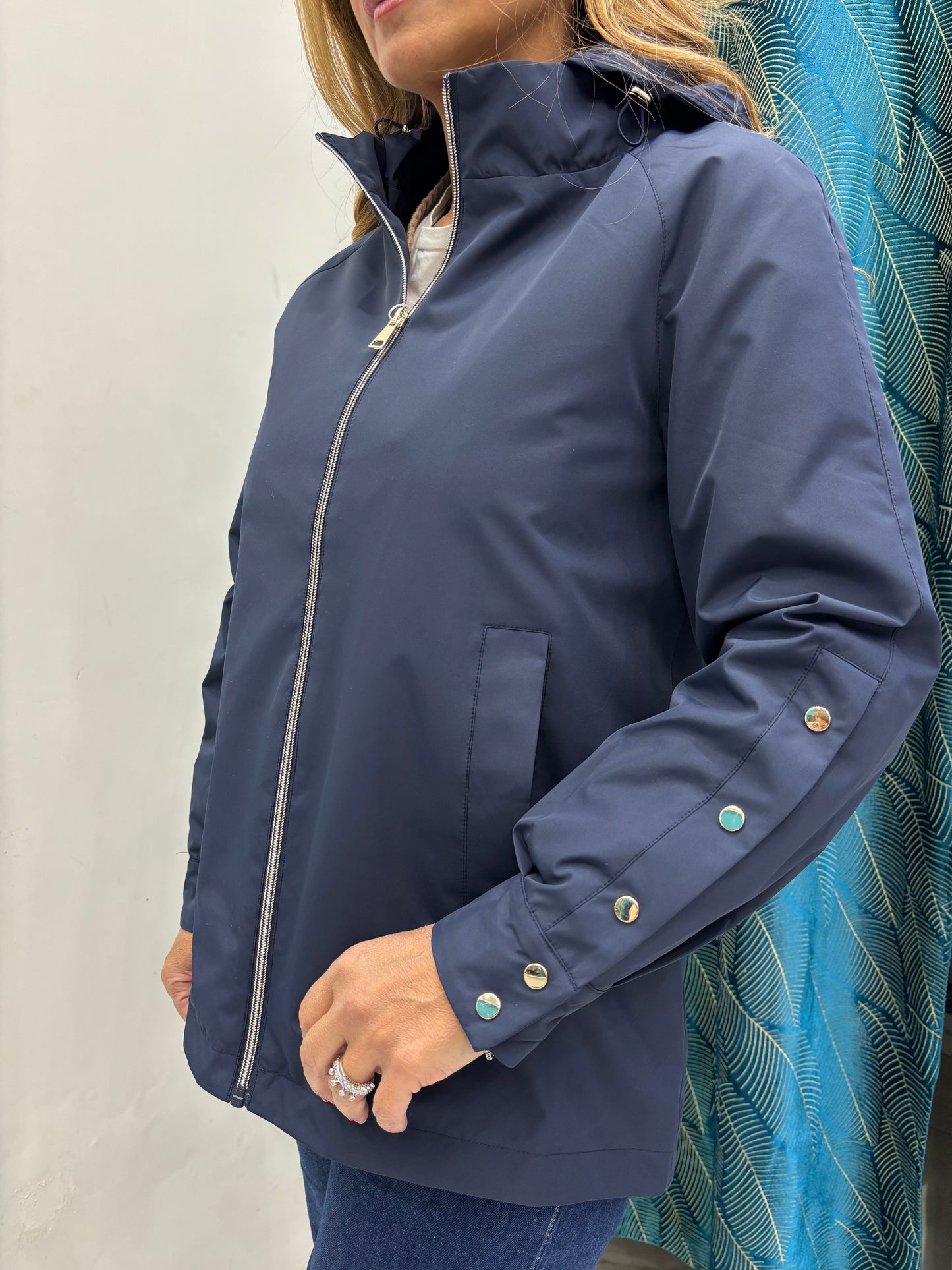 Impermeabile Camicia - Blu Navy