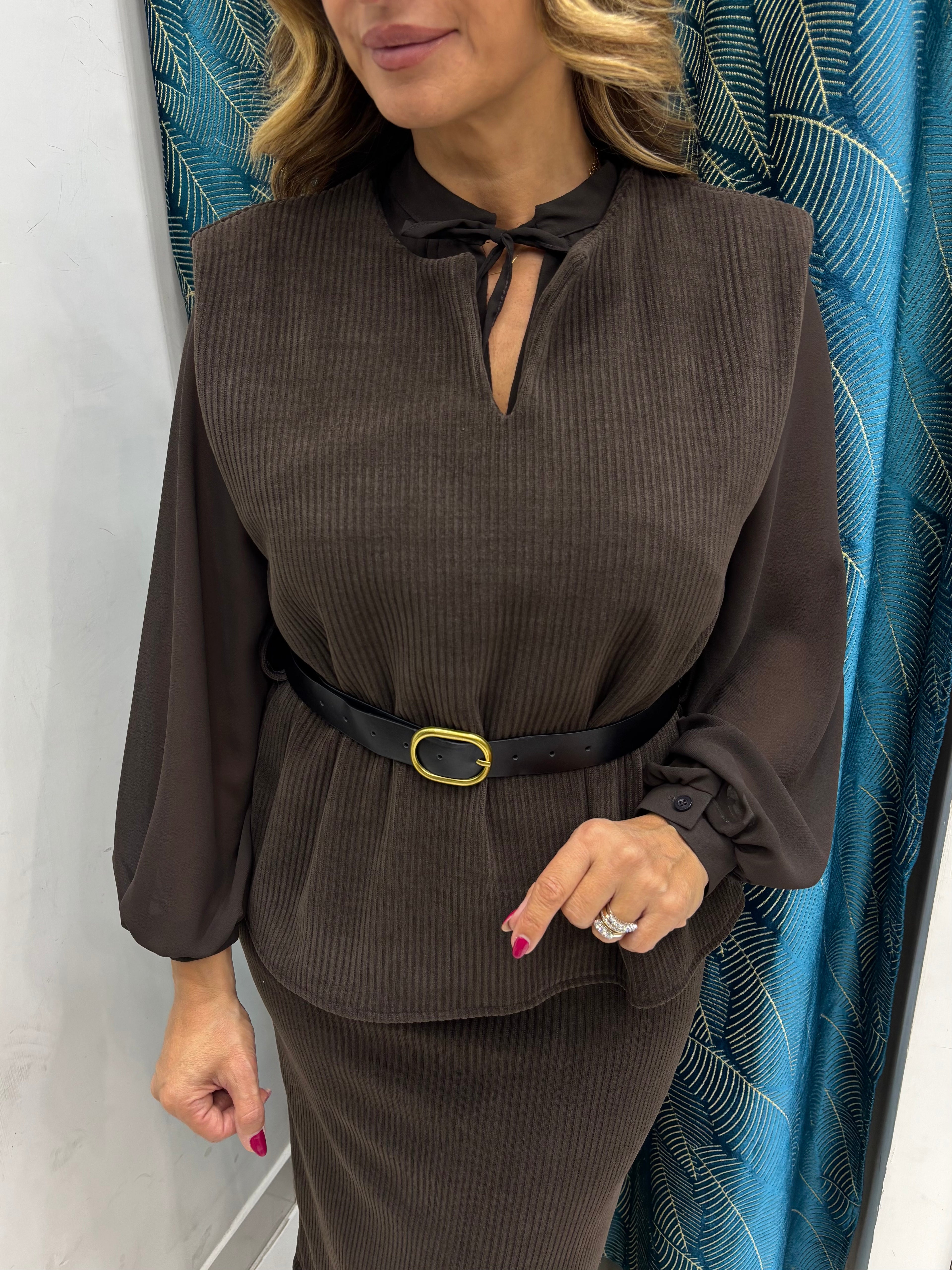 Completo Velour Gonna