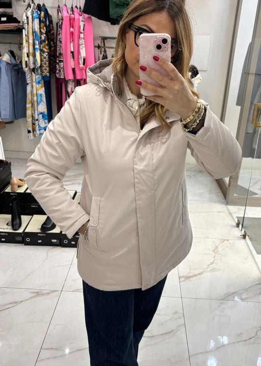 Parka Reversibile - Beige Crema