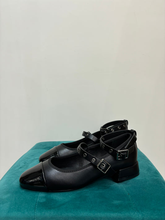 Ballerine Miuccia Cinturini Nero