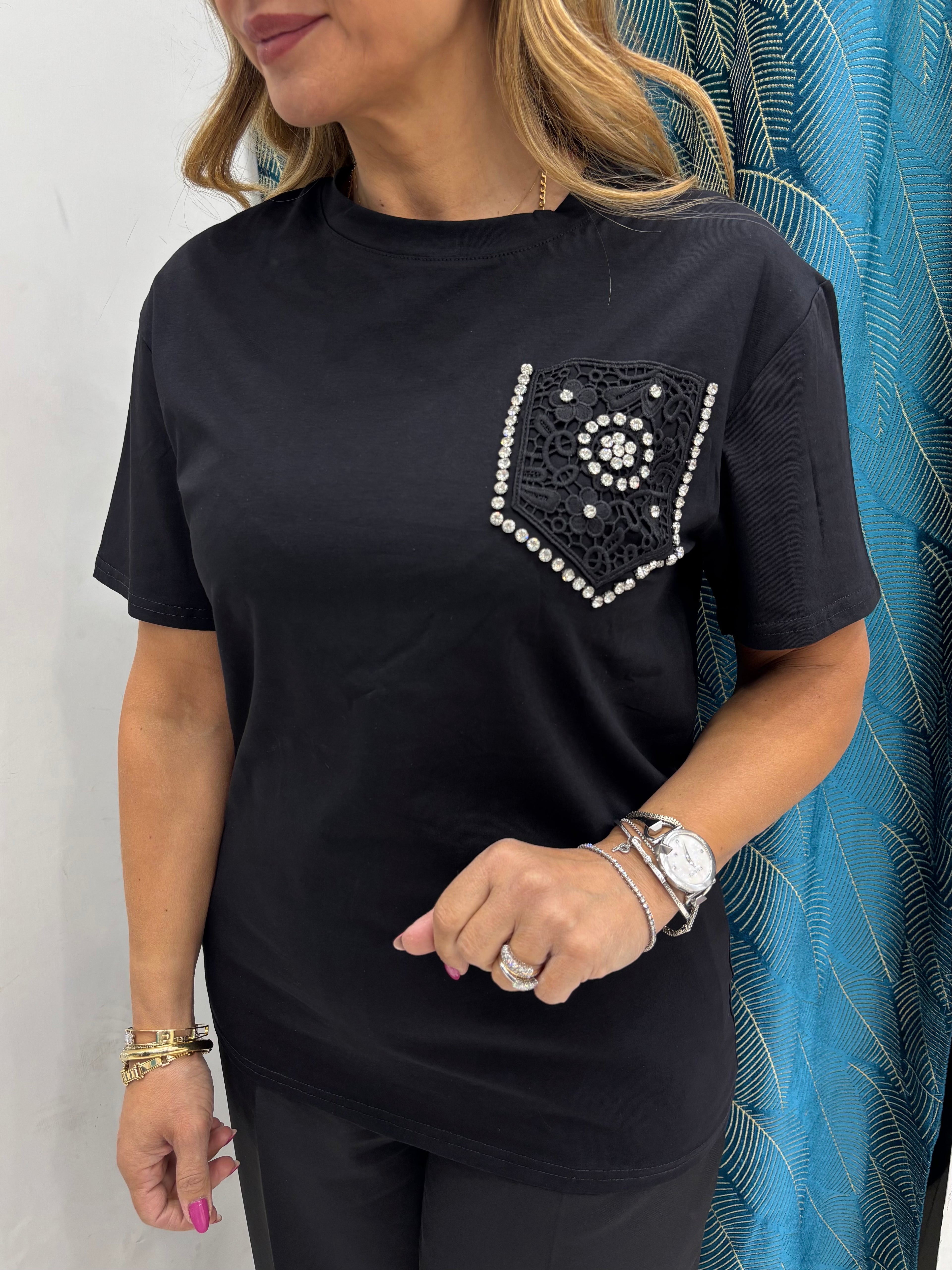 T-shirt Tasca