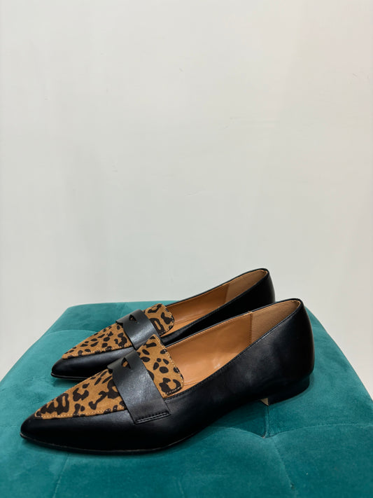 Mocassini Punta Animalier