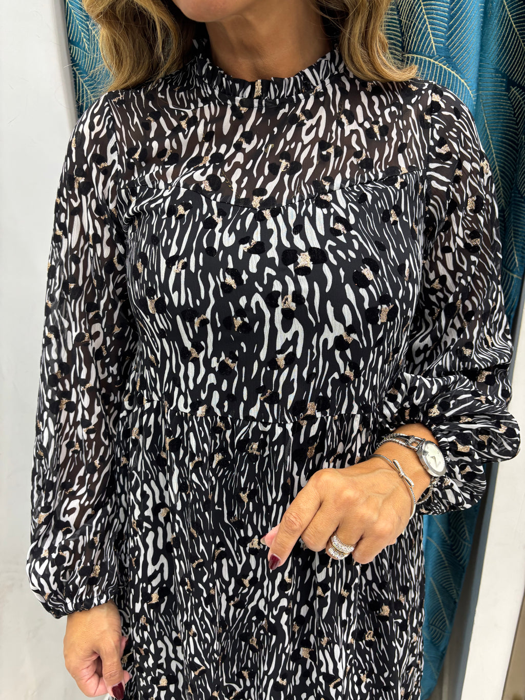 Abito Midi Animalier