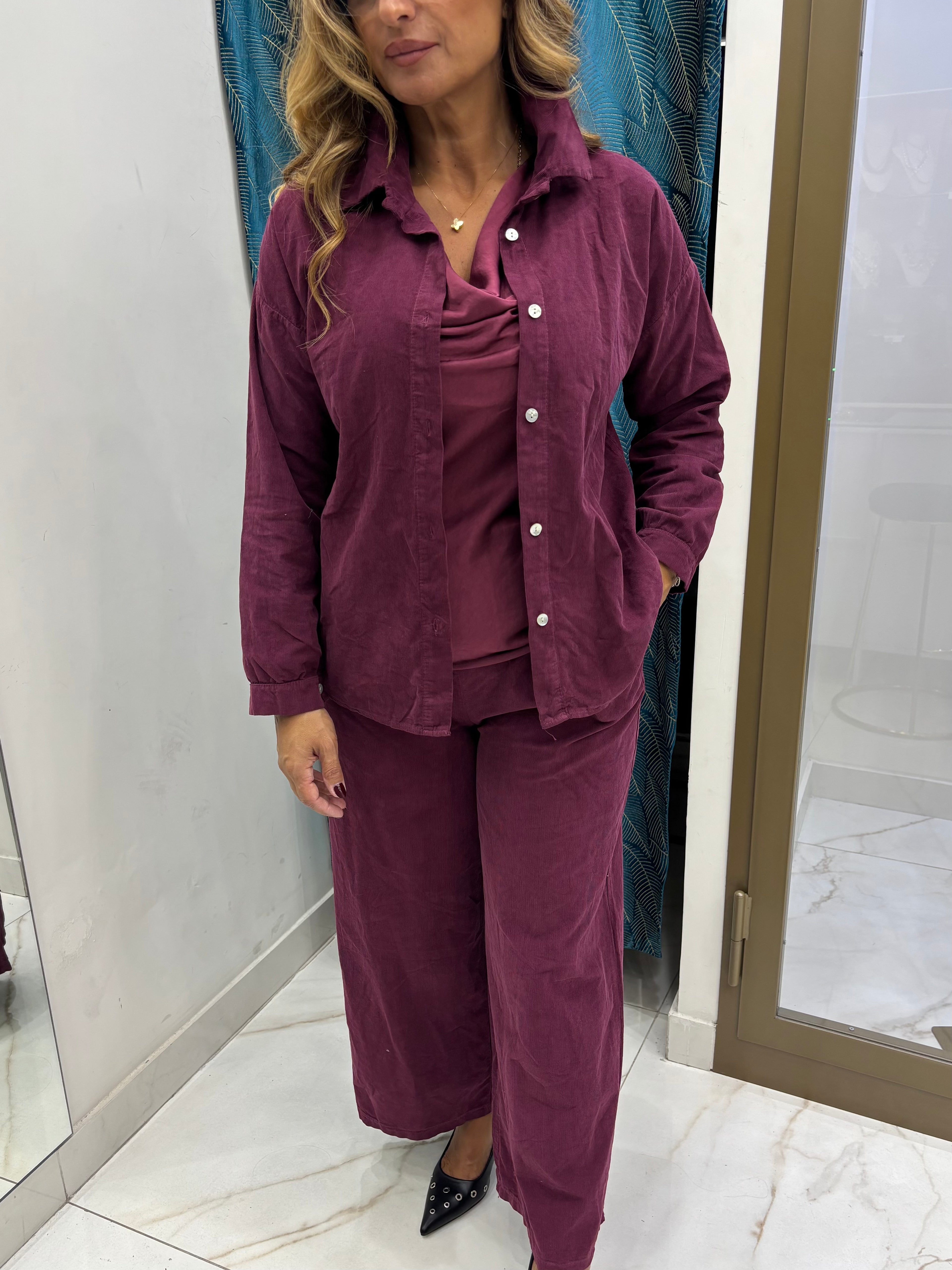 Completo Velour - 3 Pezzi