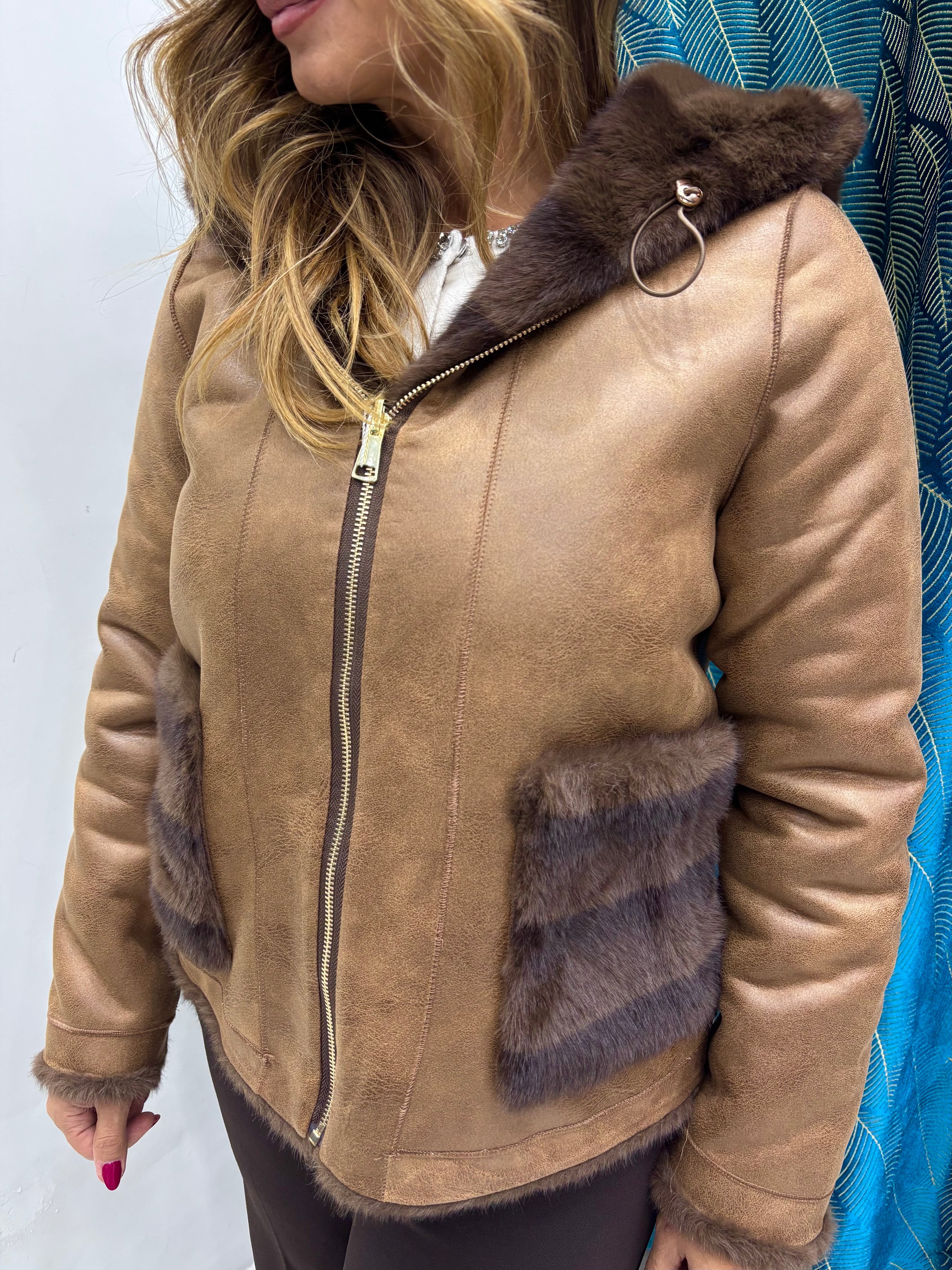 Ecopelliccia Reversibile Gioia