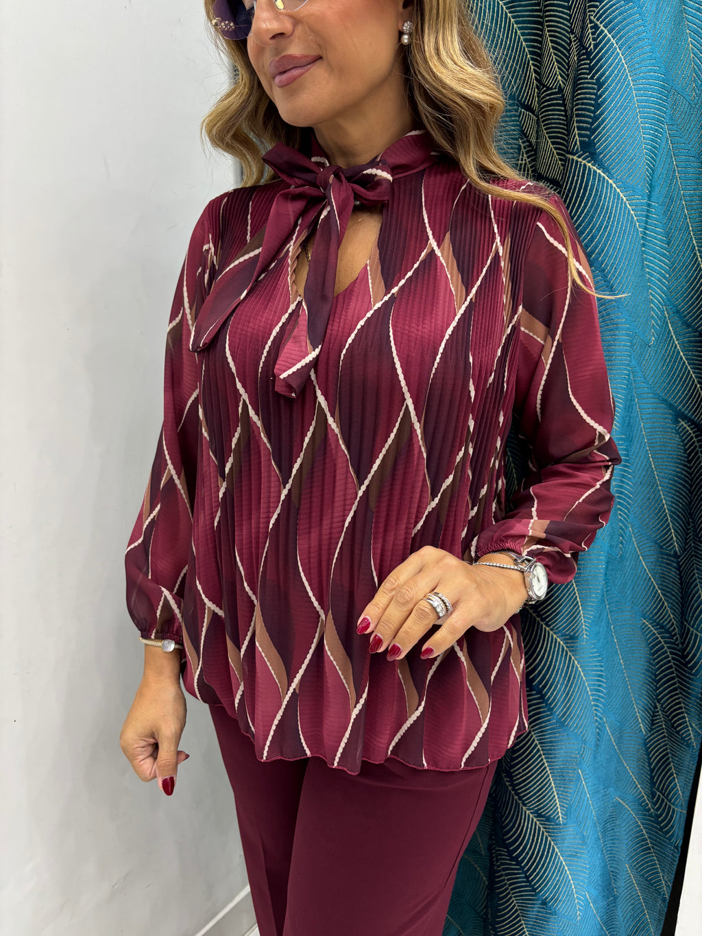 Camicia Plissè