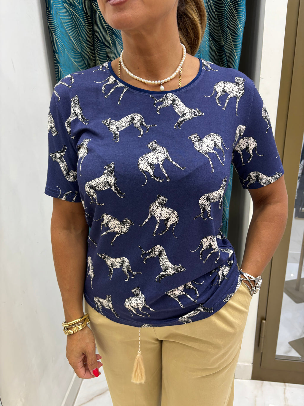 T-Shirt Leopardo