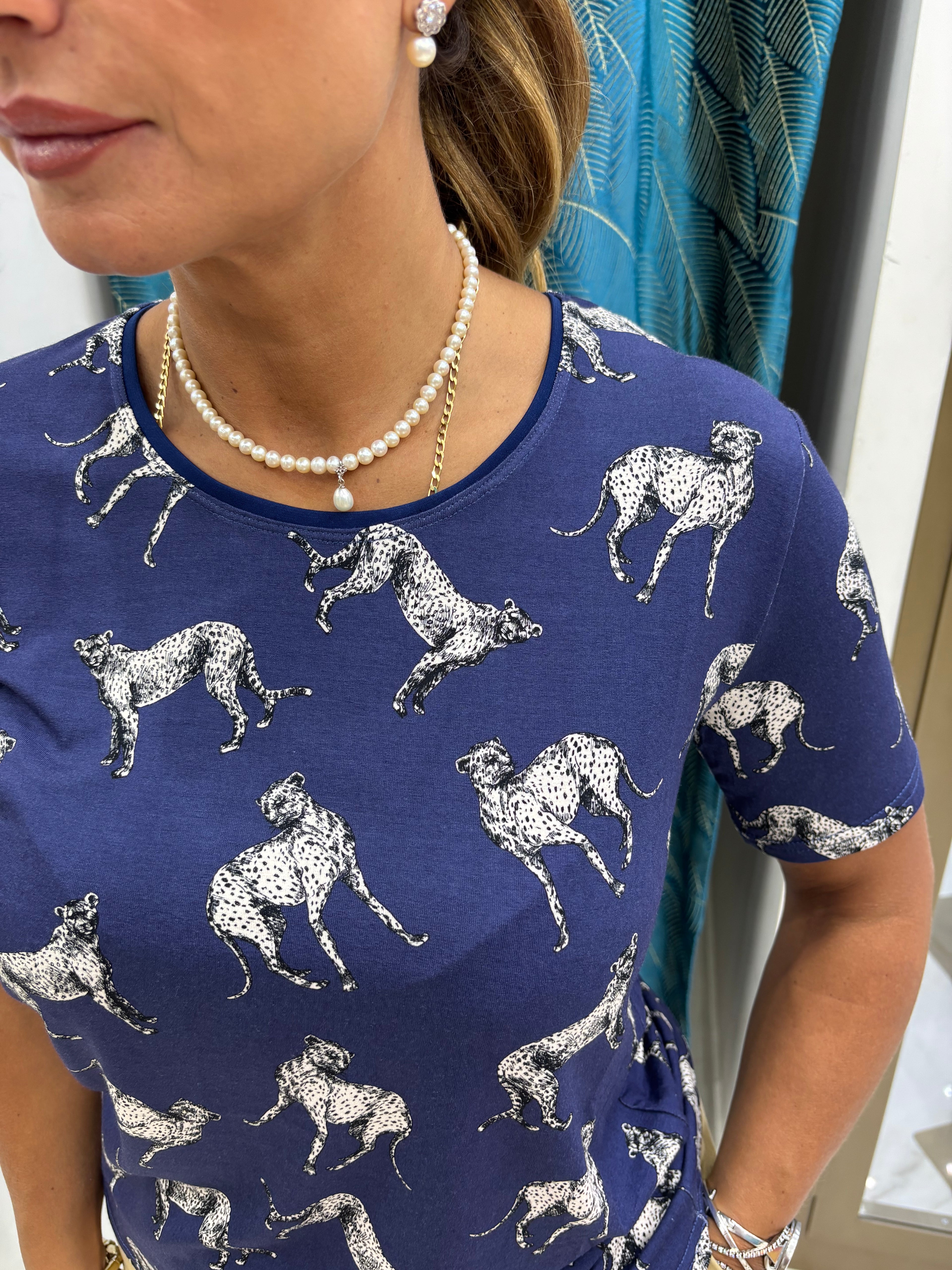 T-Shirt Leopardo