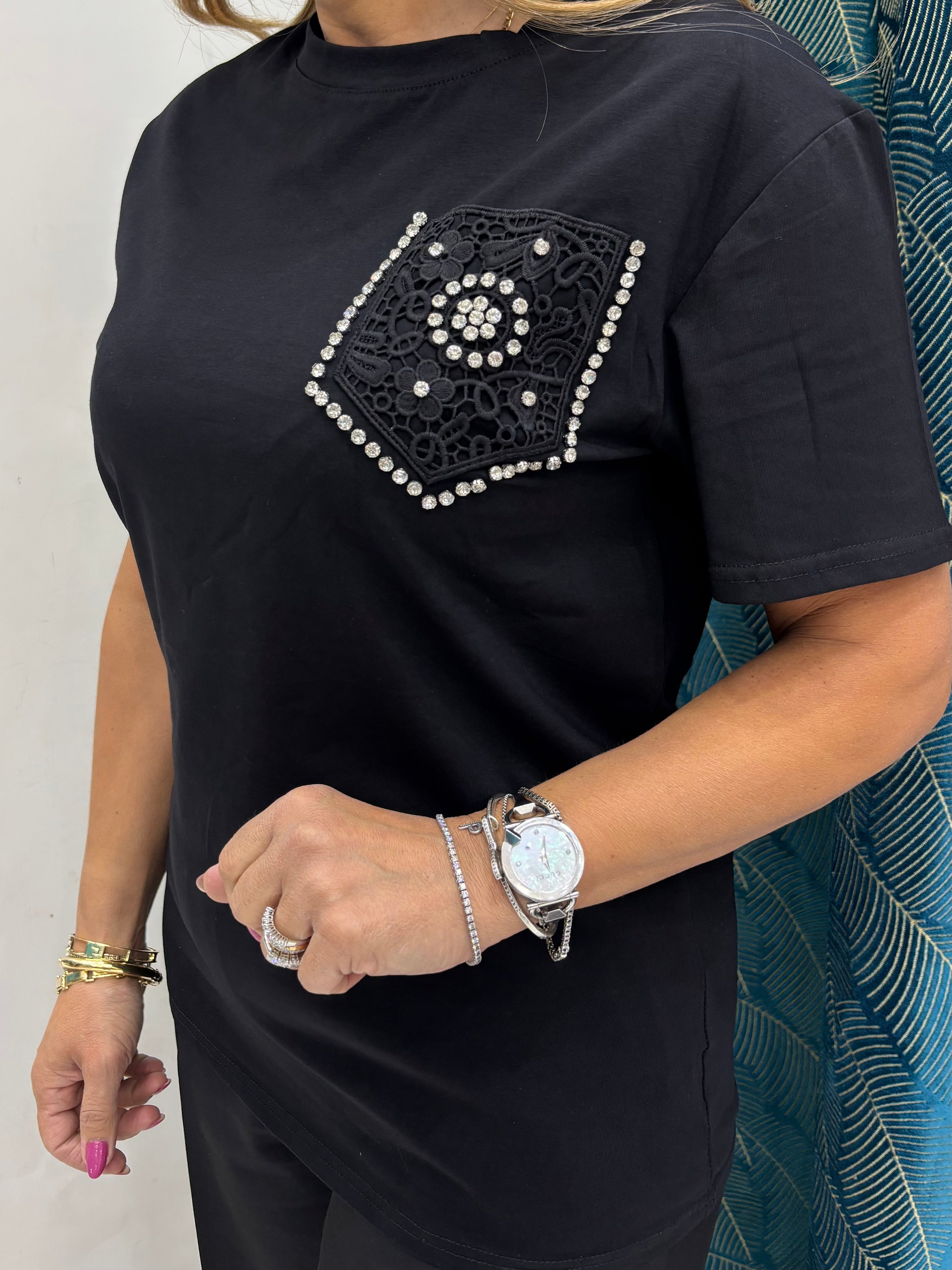 T-shirt Tasca