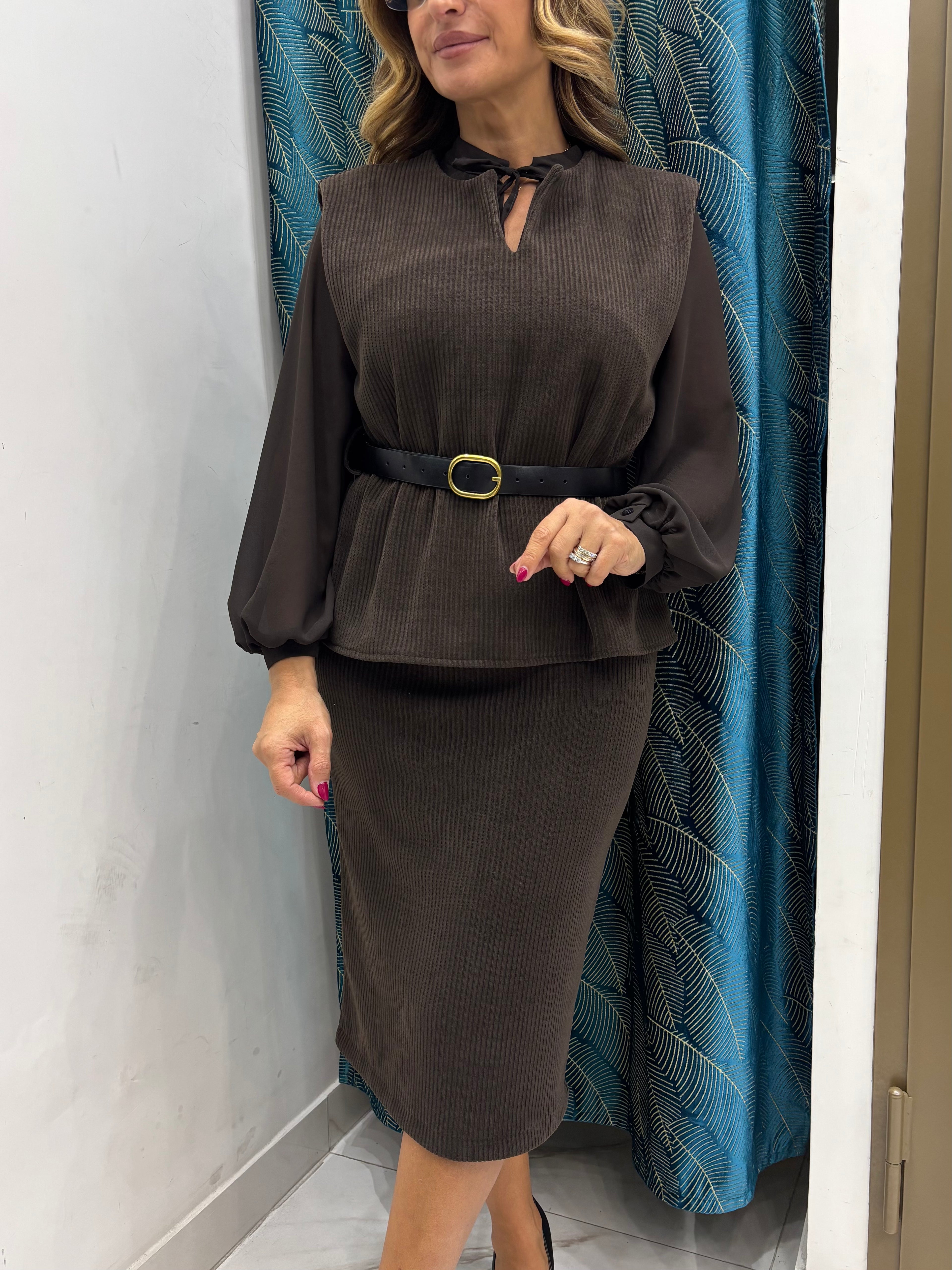 Completo Velour Gonna