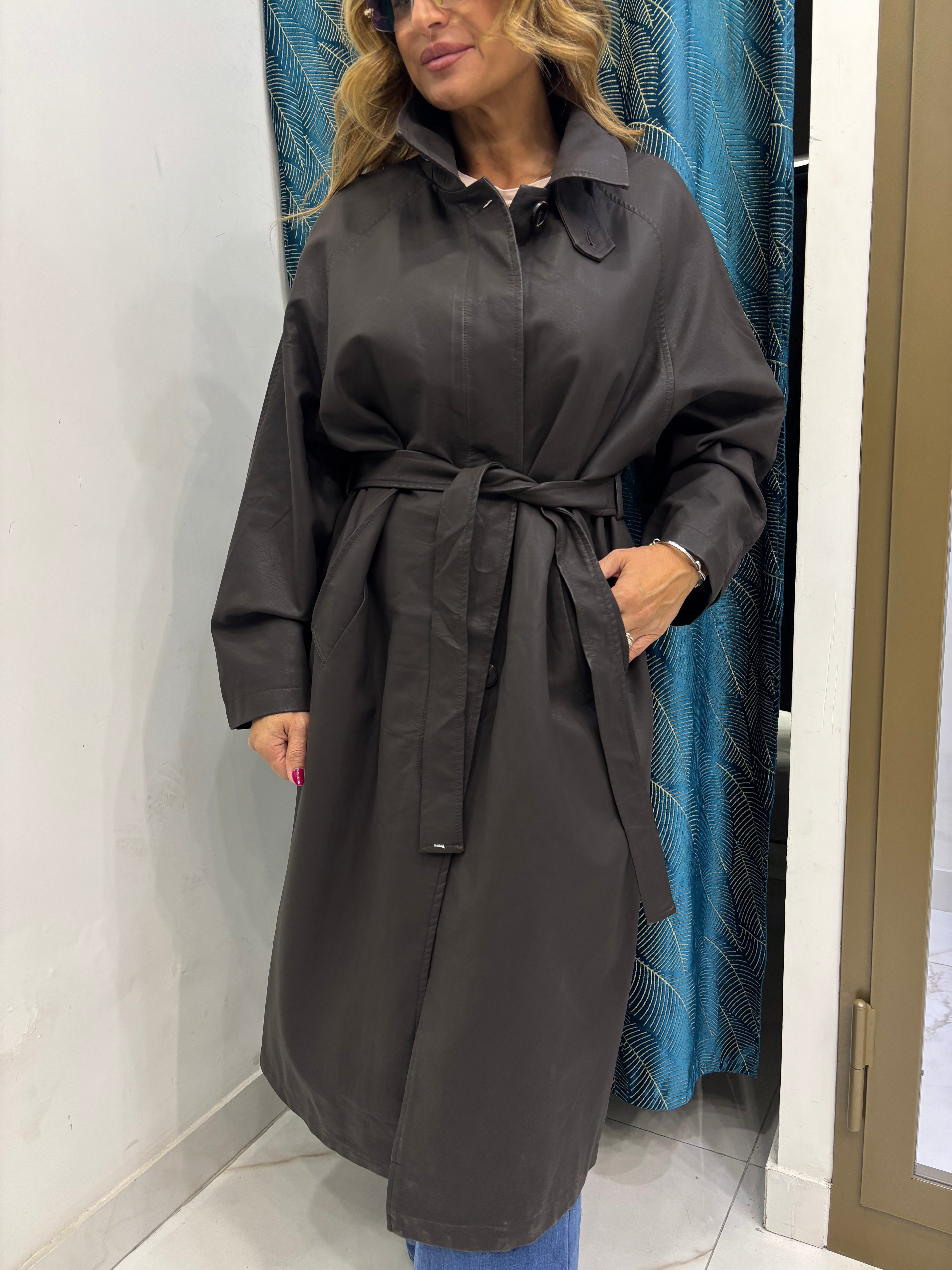 Maxi Cappotto Ecopelle