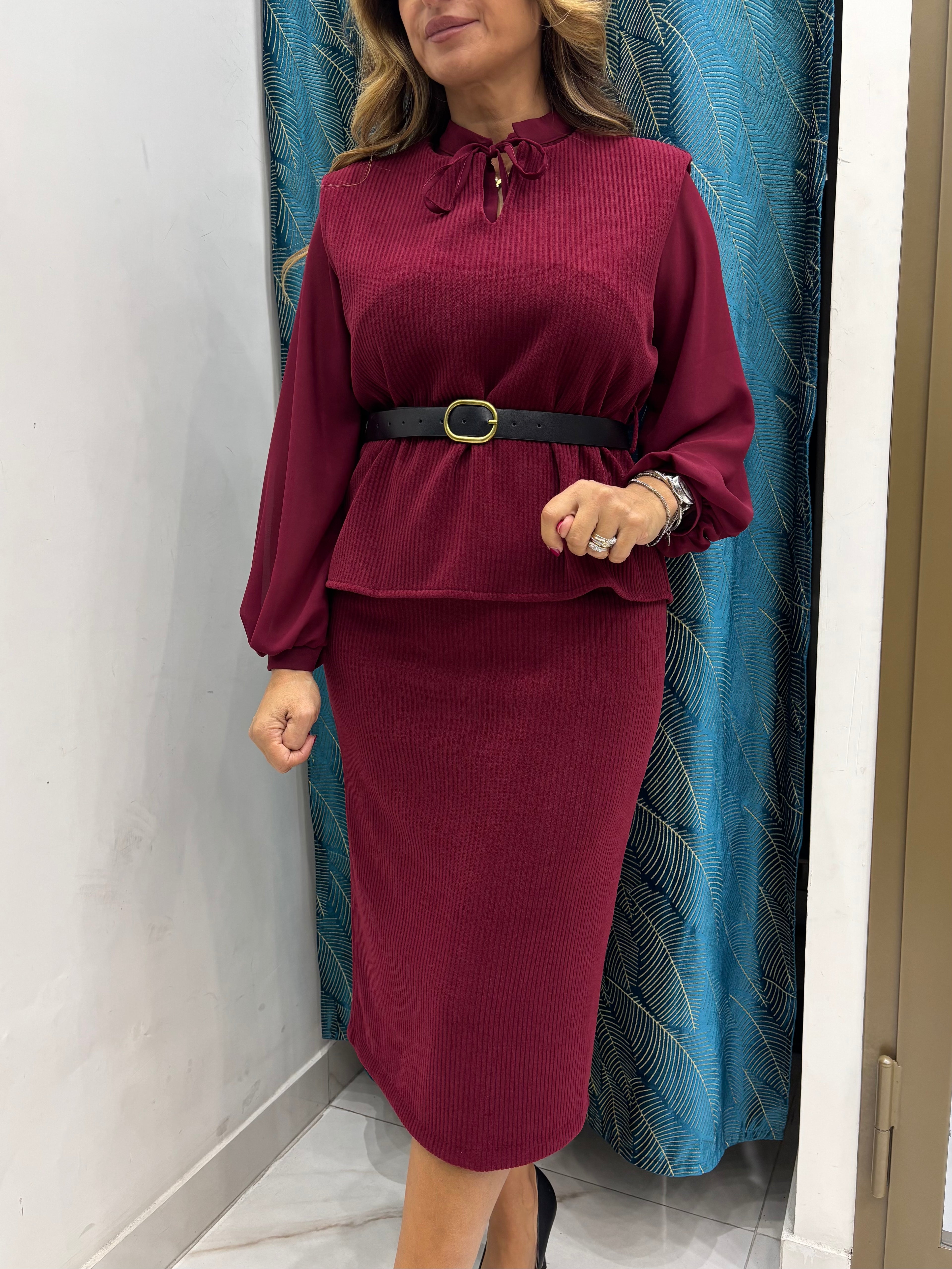 Completo Velour Gonna