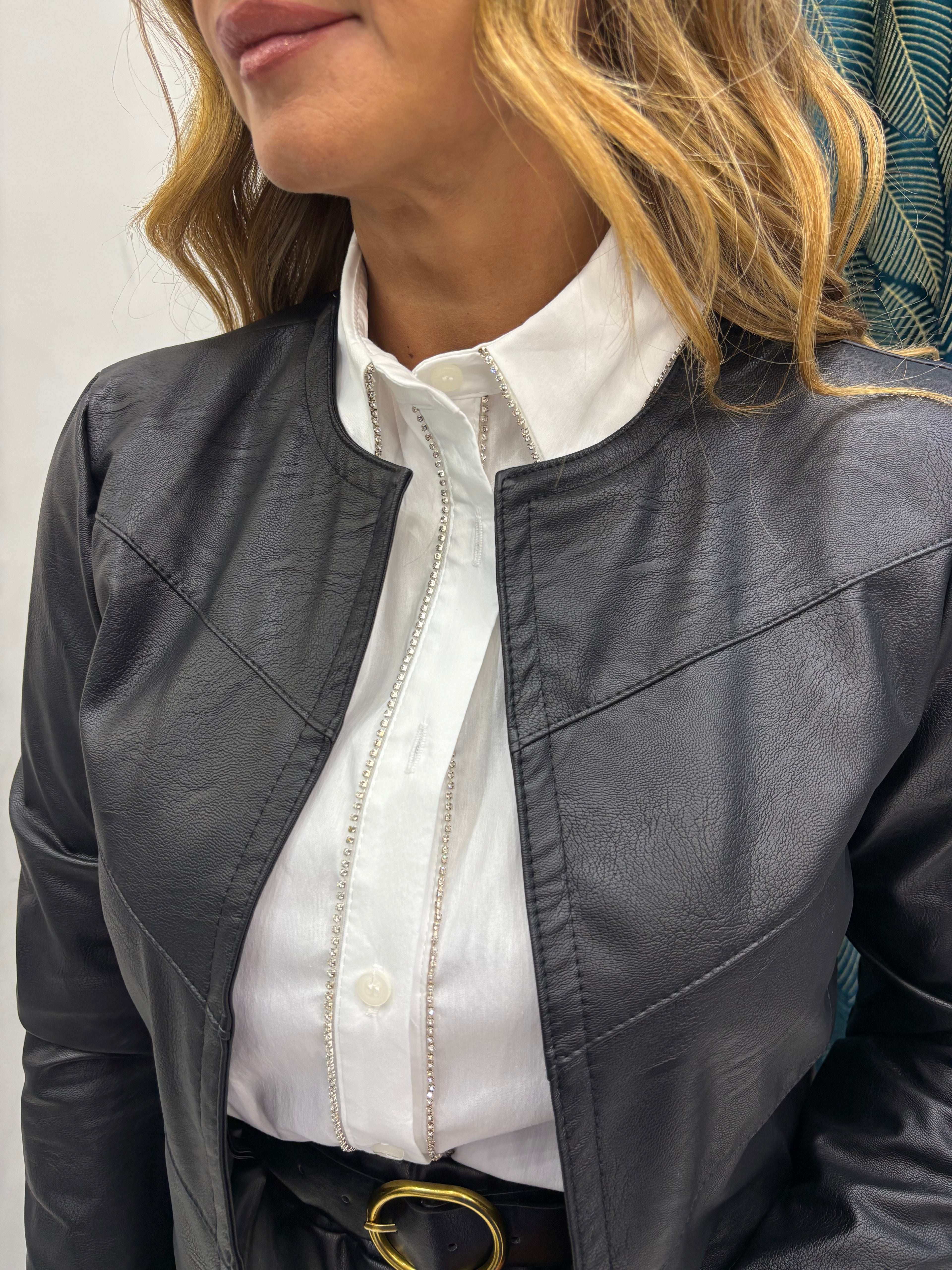 Giacca Bolero Ecopelle