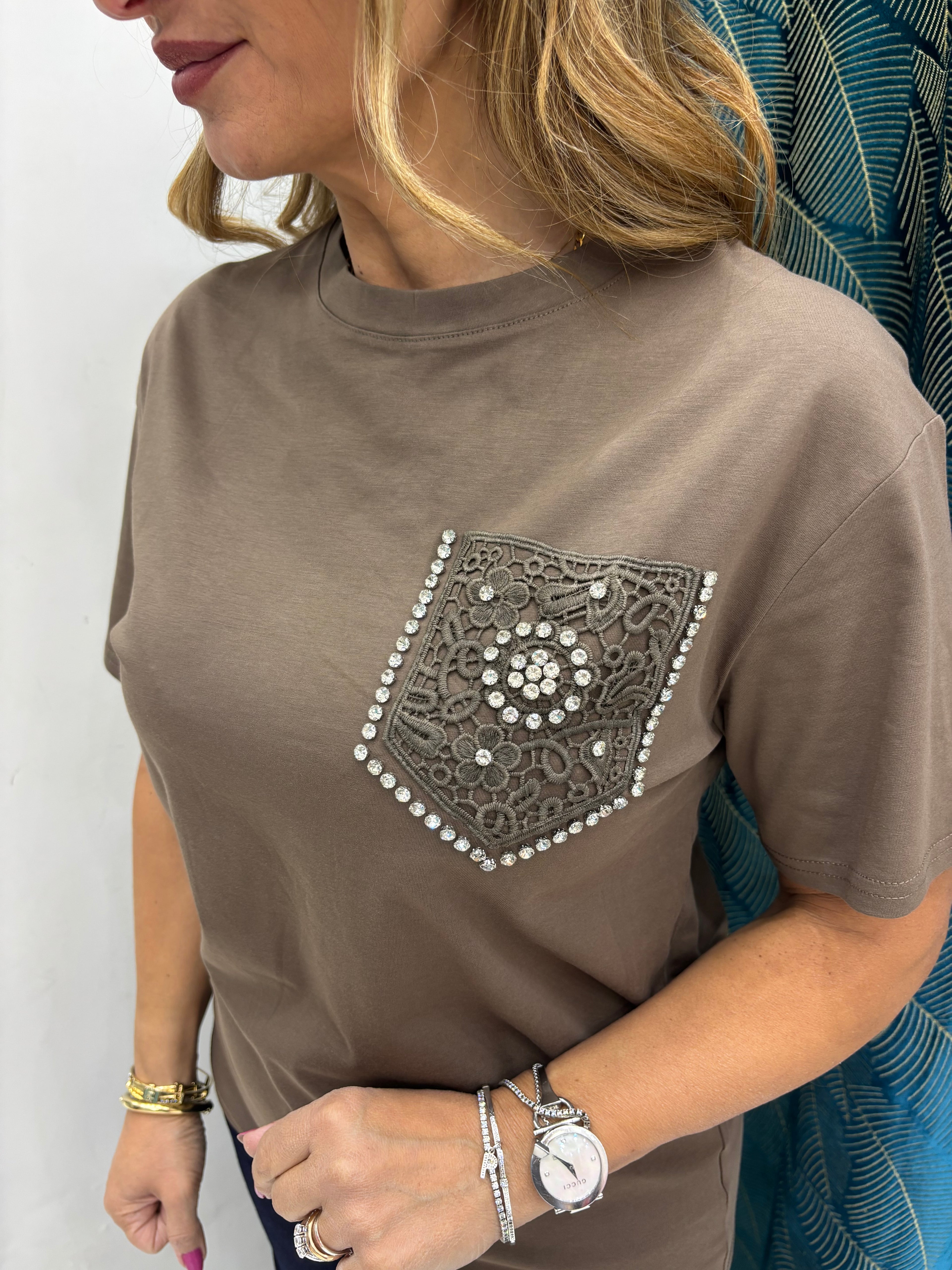 T-shirt Tasca