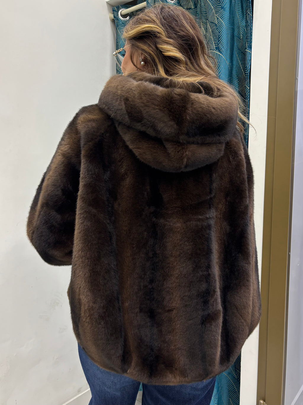 Eco Pelliccia Bomber Gioiello