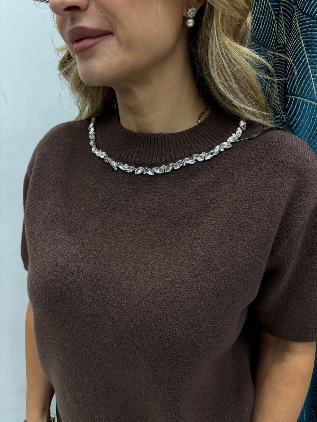 Pullover Strass