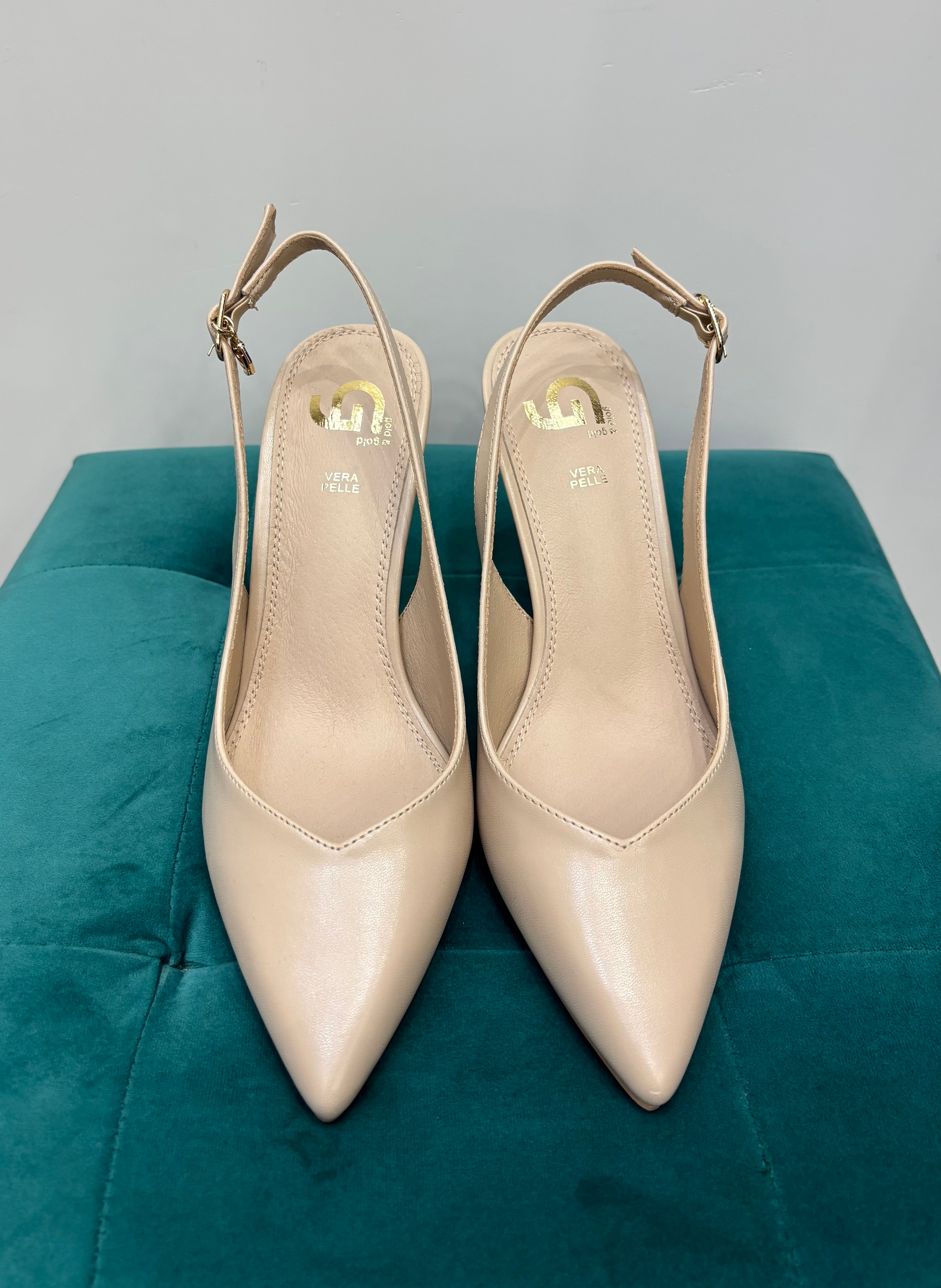 Décolleté Slingback - Nude