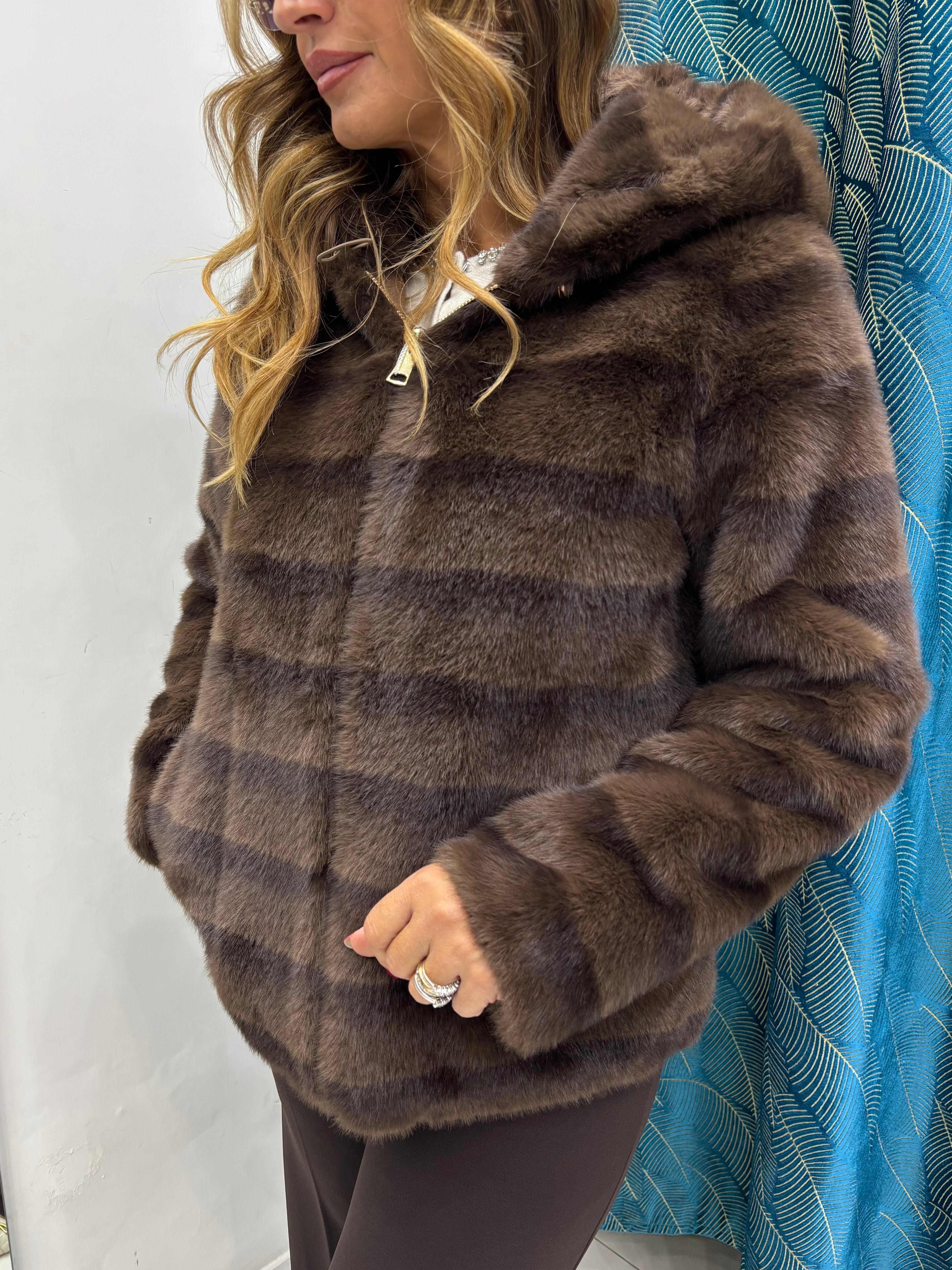 Ecopelliccia Reversibile Gioia